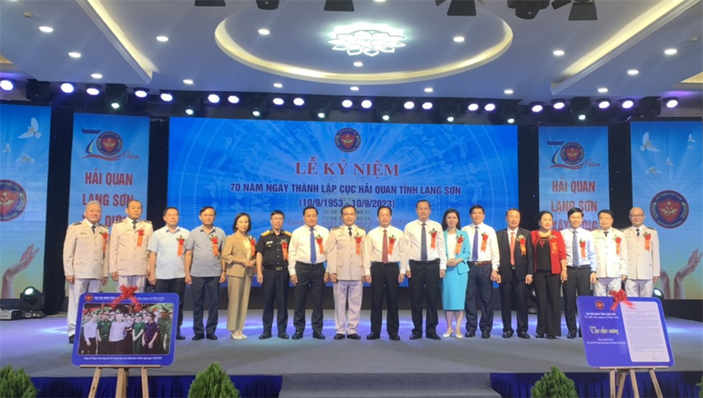 Kỷ niệm 70 năm thành lập Cục Hải quan tỉnh Lạng Sơn